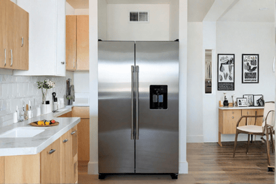 Side by side refrigerator repair